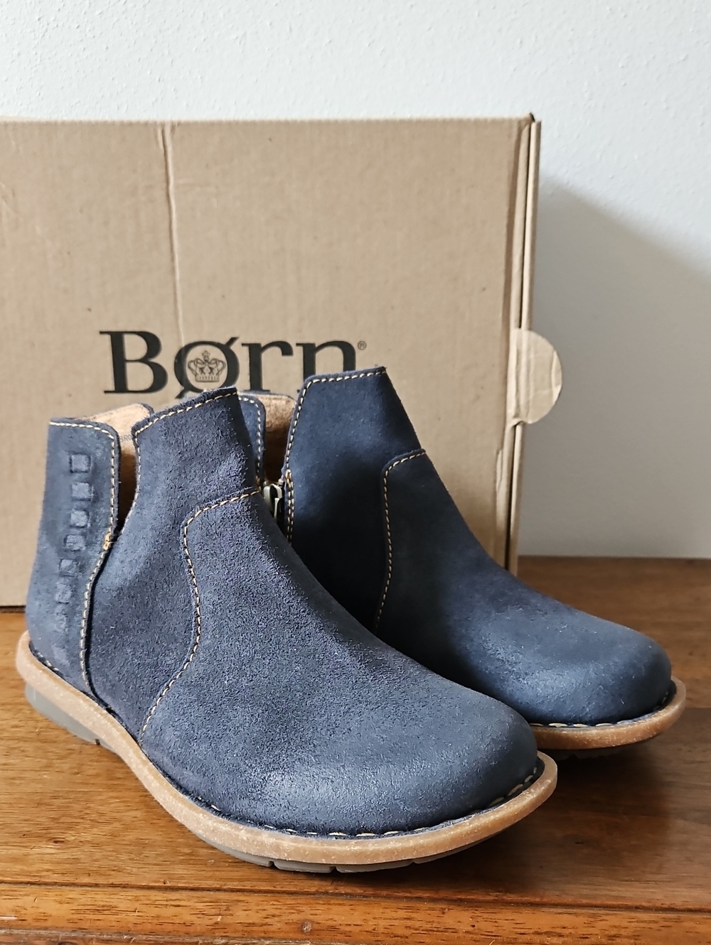 Born Taj Suede Ankle Boots